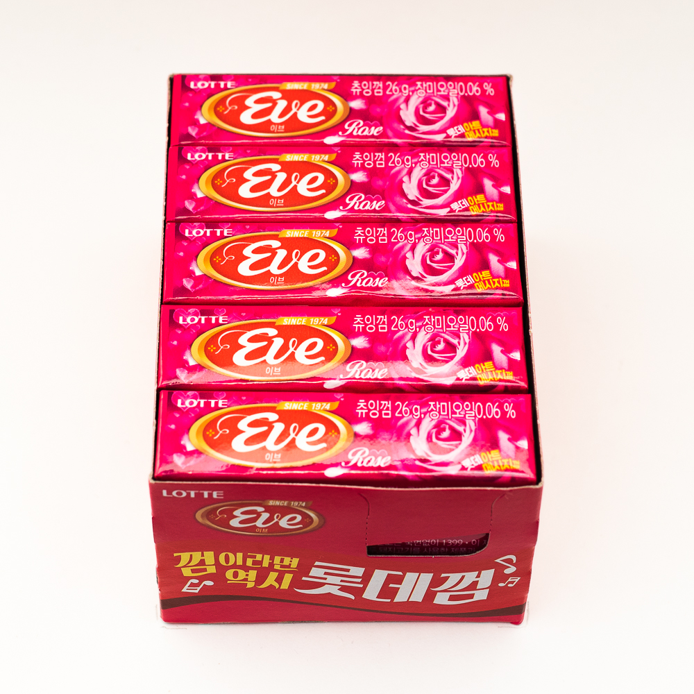 Жевательная резинка «LOTTE» со вкусом РОЗЫ
блок 15 уп. по 9 пластин Жевательная резинка «LOTTE» со вкусом РОЗЫ
блок 15 уп. по 9 пластин